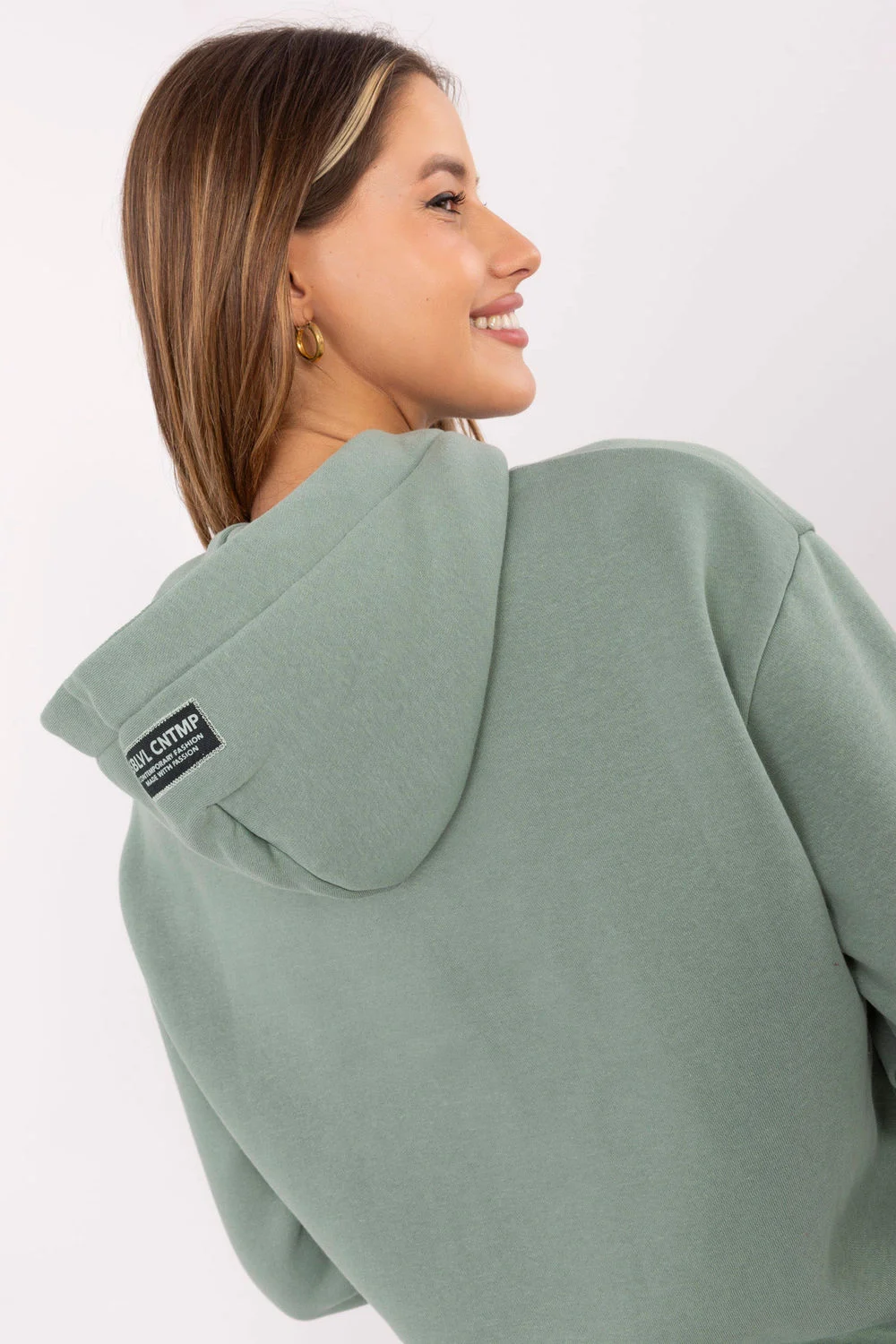 Sweatshirt vert – Image 3