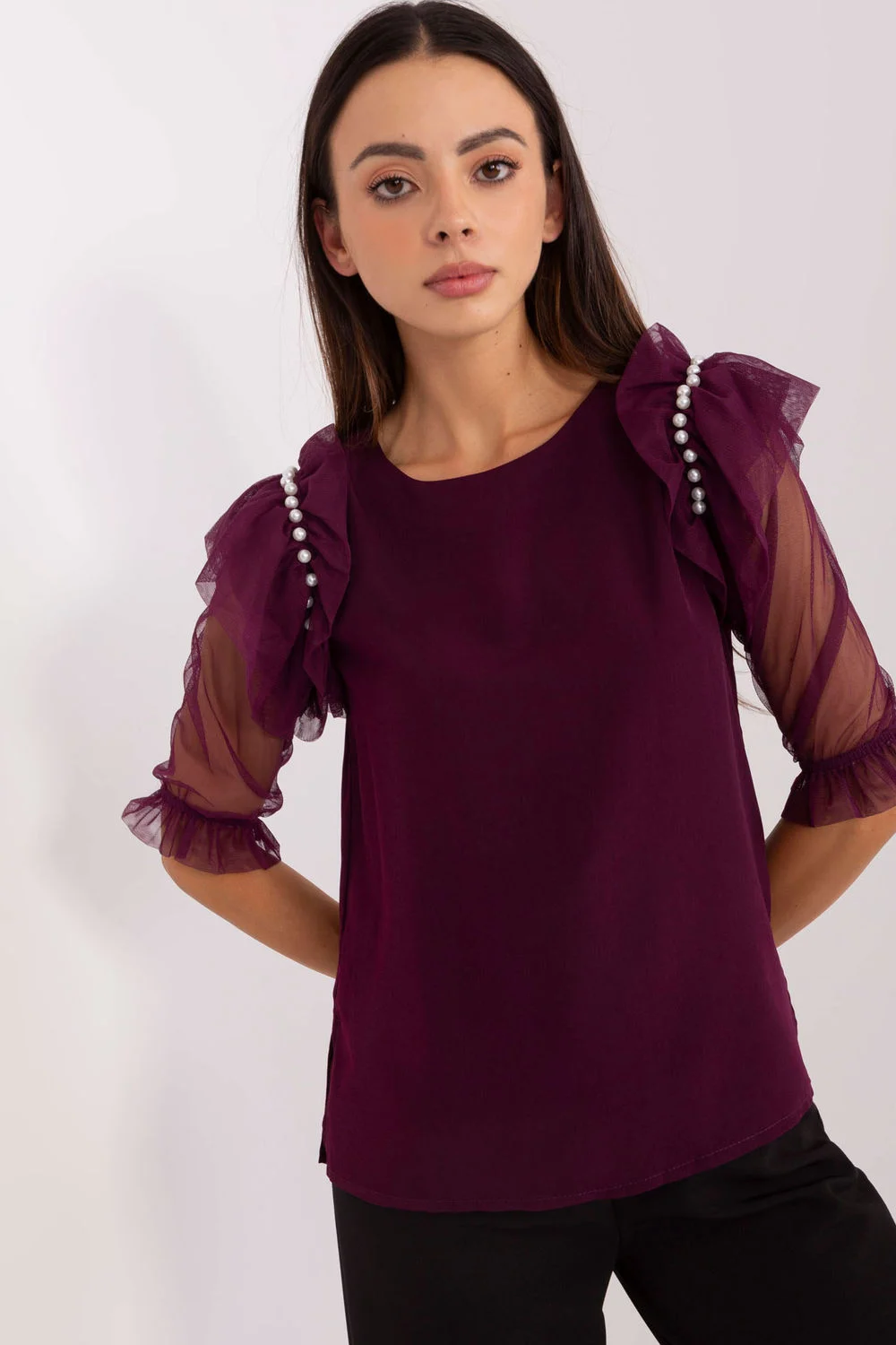 Chemisier violet – Image 1