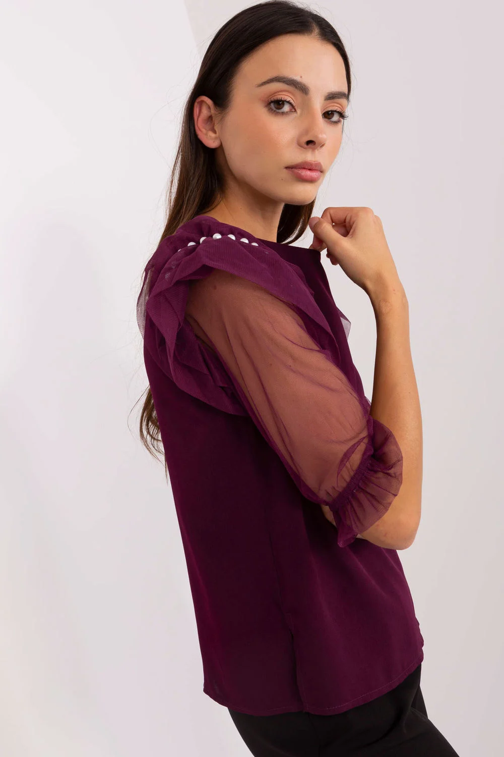 Chemisier violet – Image 2
