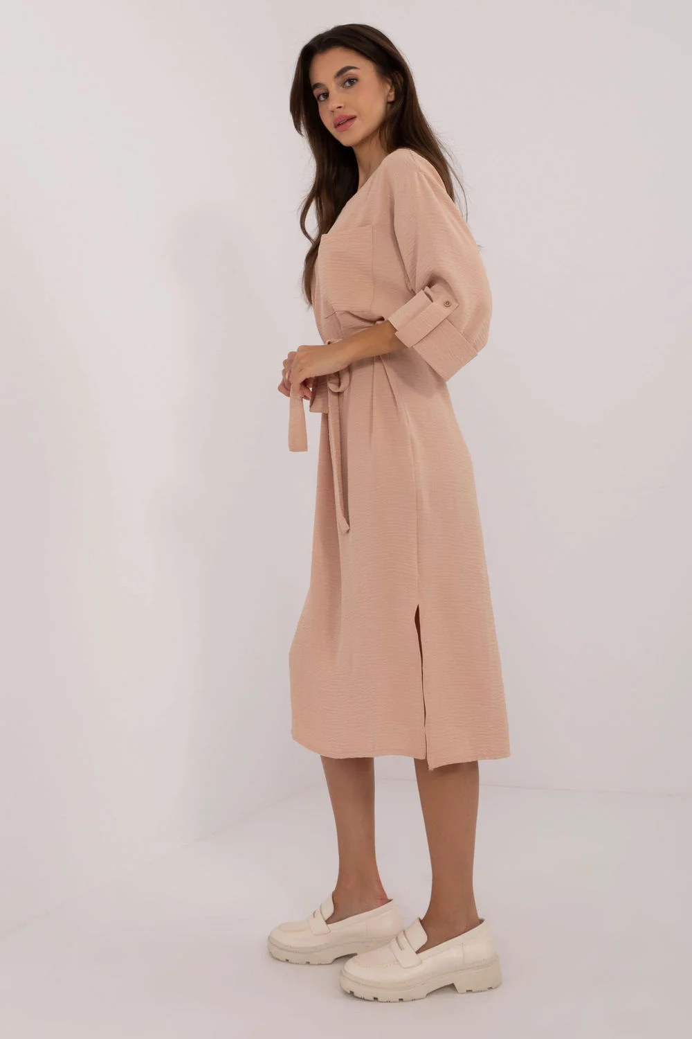 Robe de jour brune – Image 2