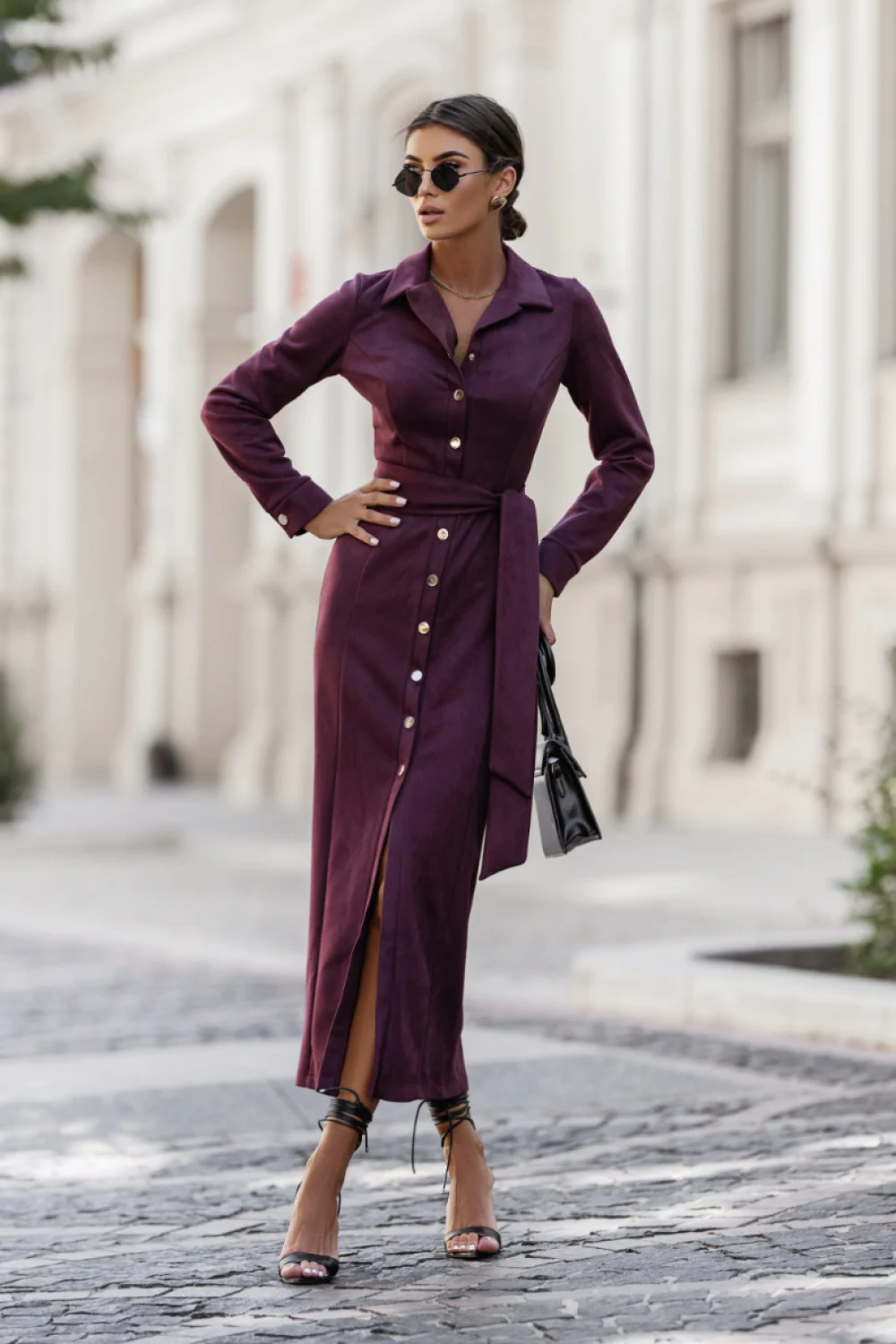 Robe de jour rouge – Image 2
