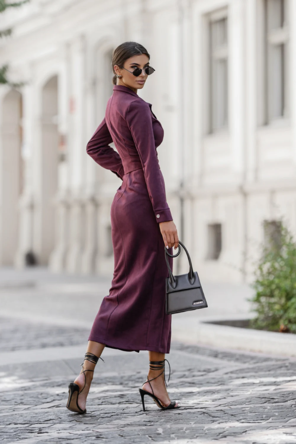 Robe de jour rouge – Image 3