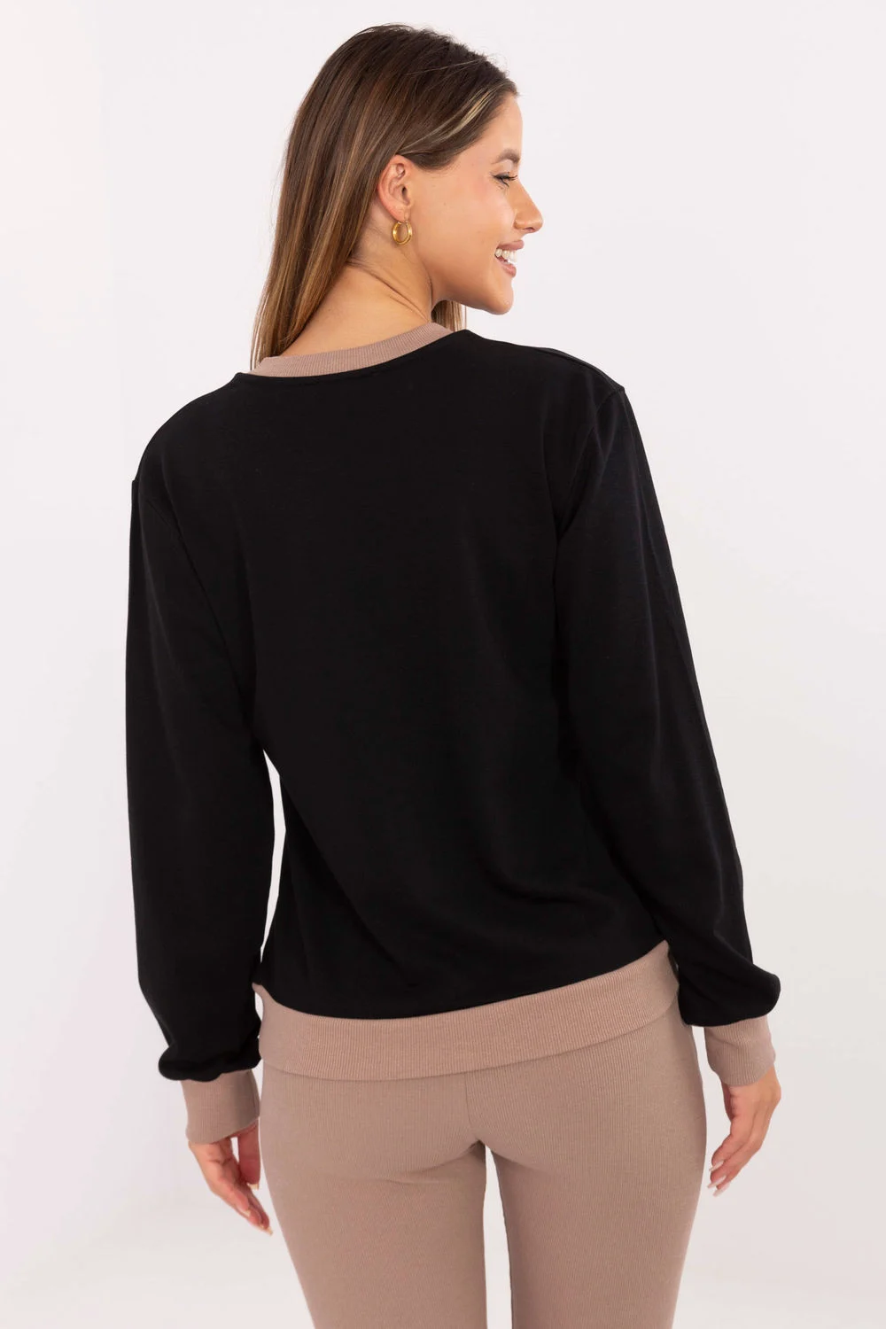 Sweatshirt noir – Image 3