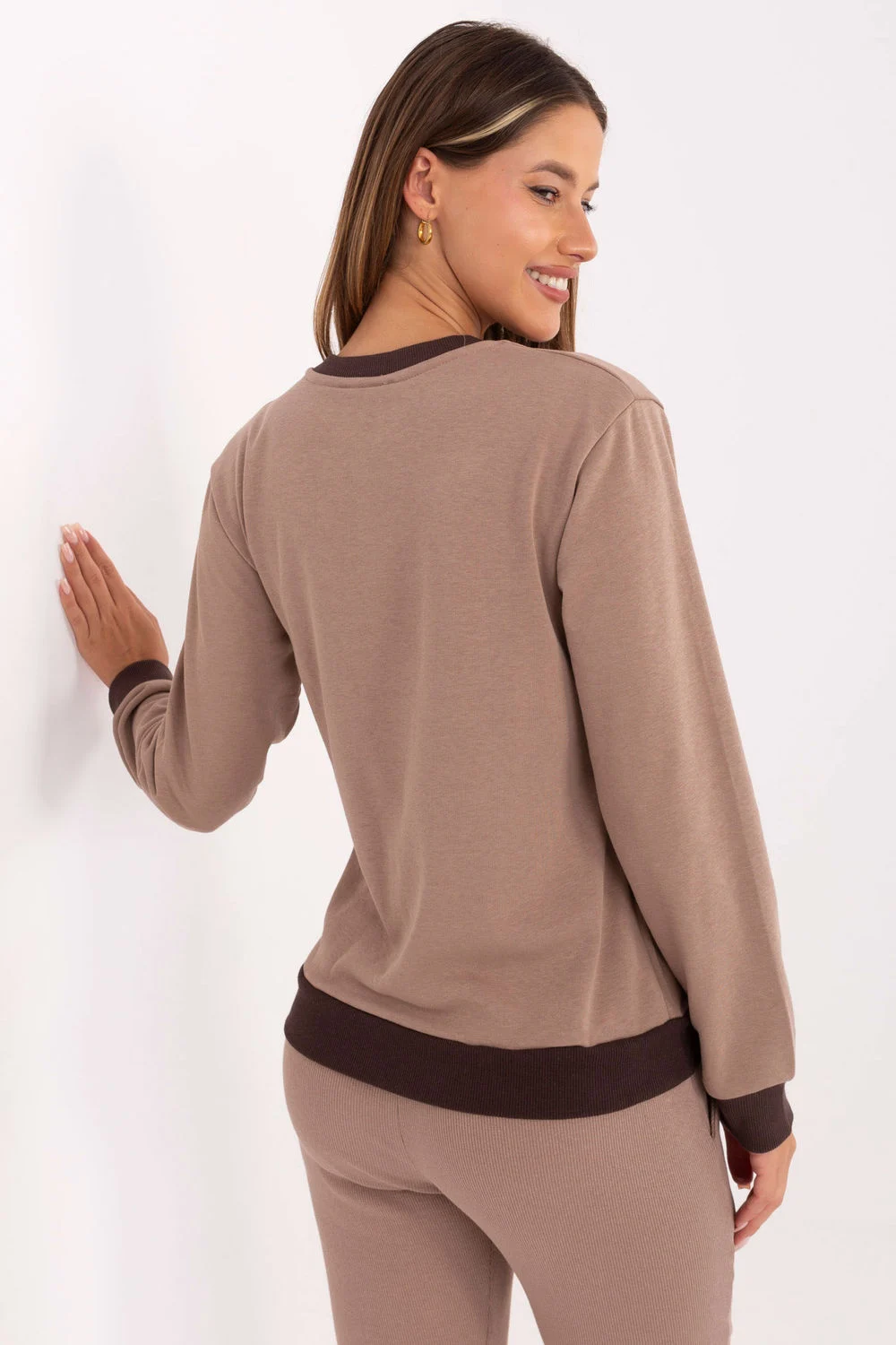 Sweatshirt beige – Image 3