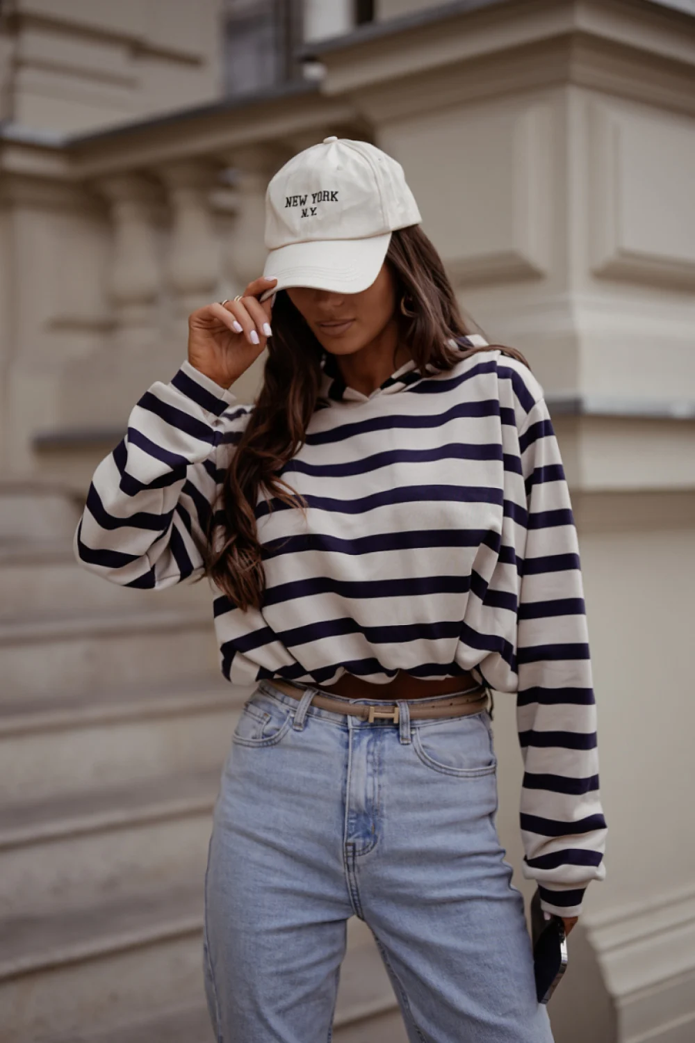 Sweatshirt beige