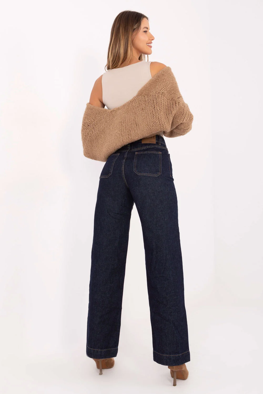 Jean bleu marine – Image 2