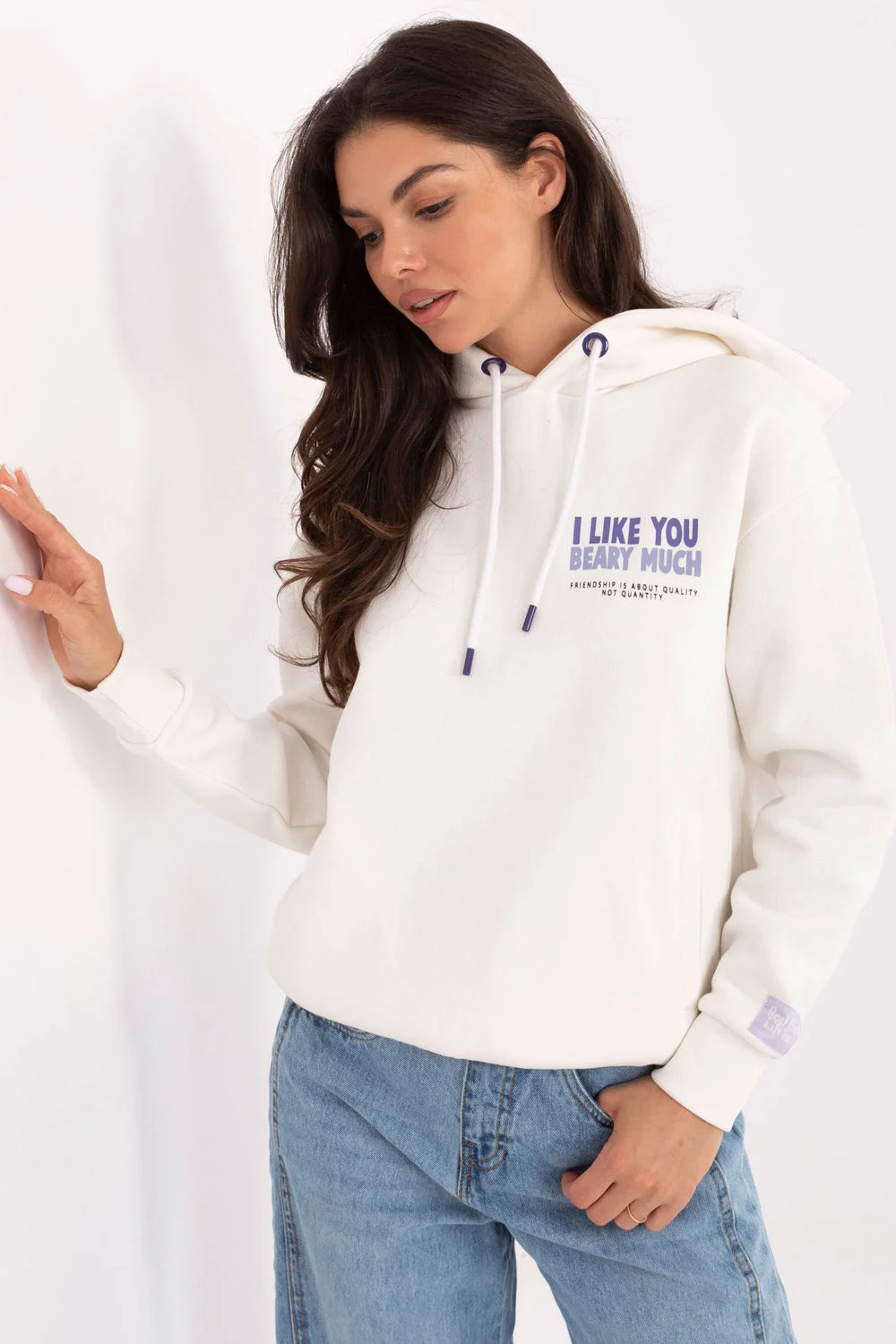 Sweatshirt blanc
