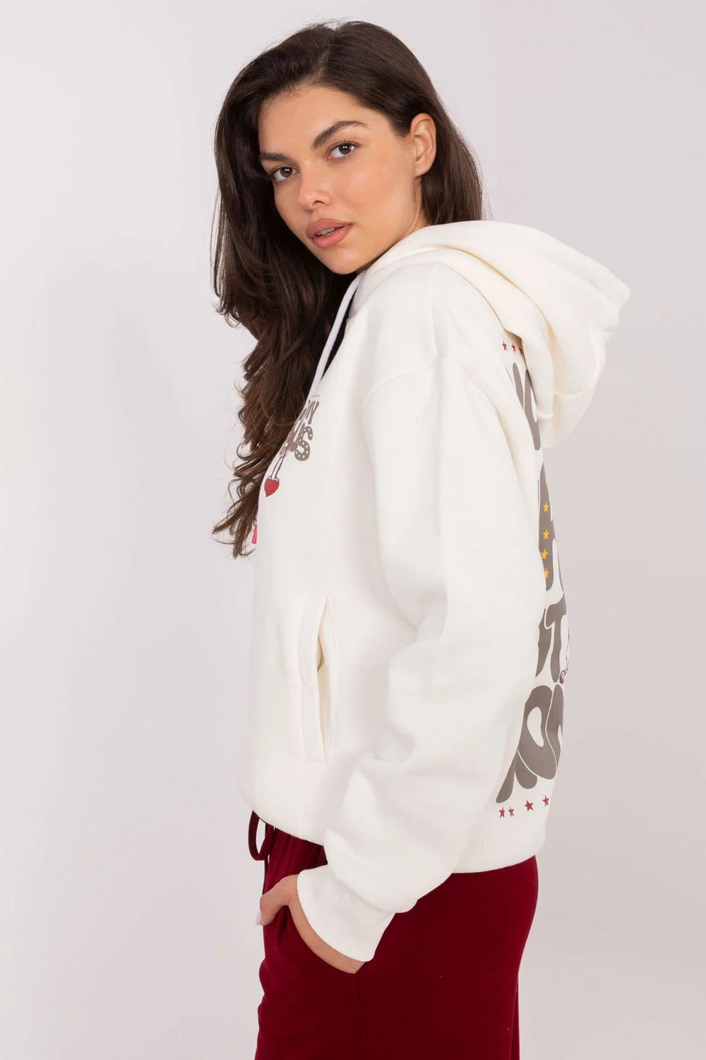 Sweatshirt blanc – Image 2