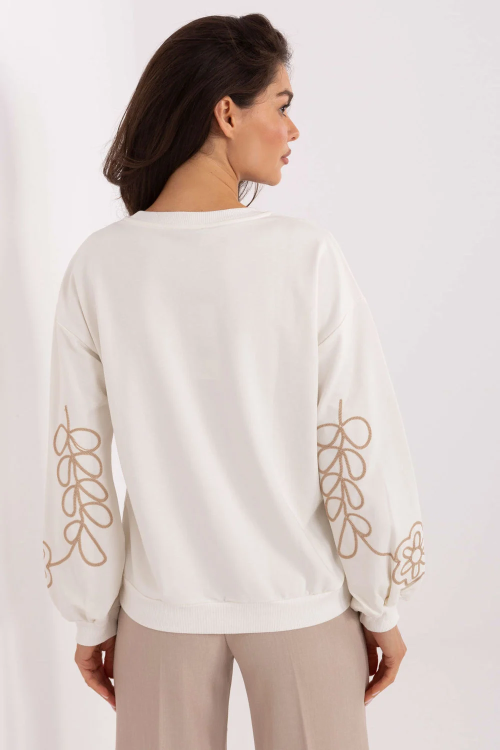 Sweatshirt beige – Image 3