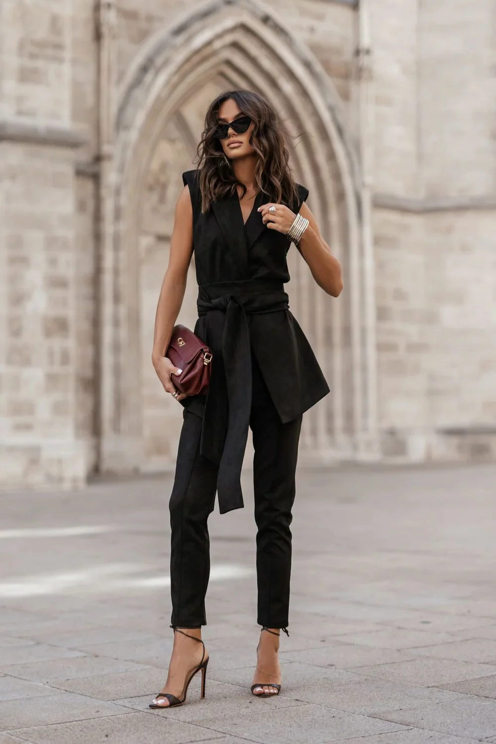 Pantalon femme noir – Image 2