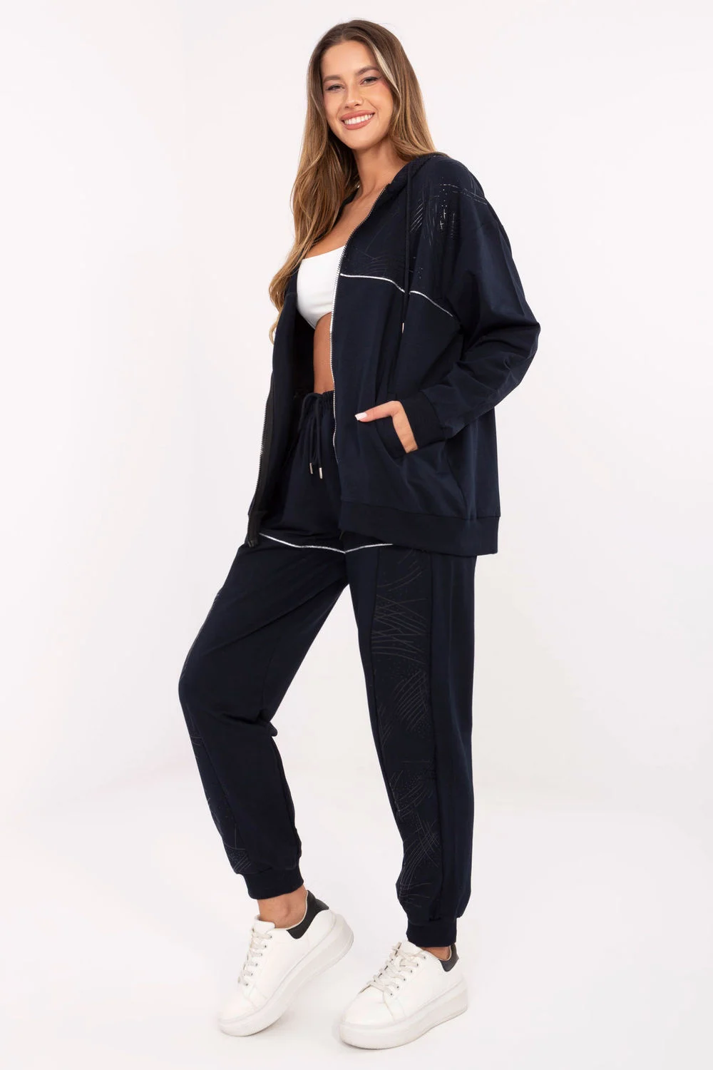 Ensemble bleu marine – Image 2