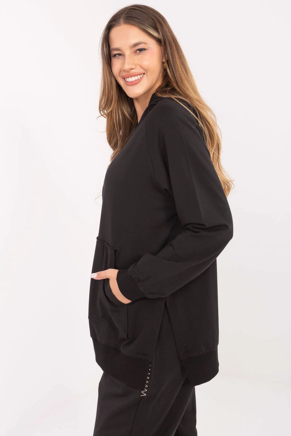 Sweatshirt noir – Image 2