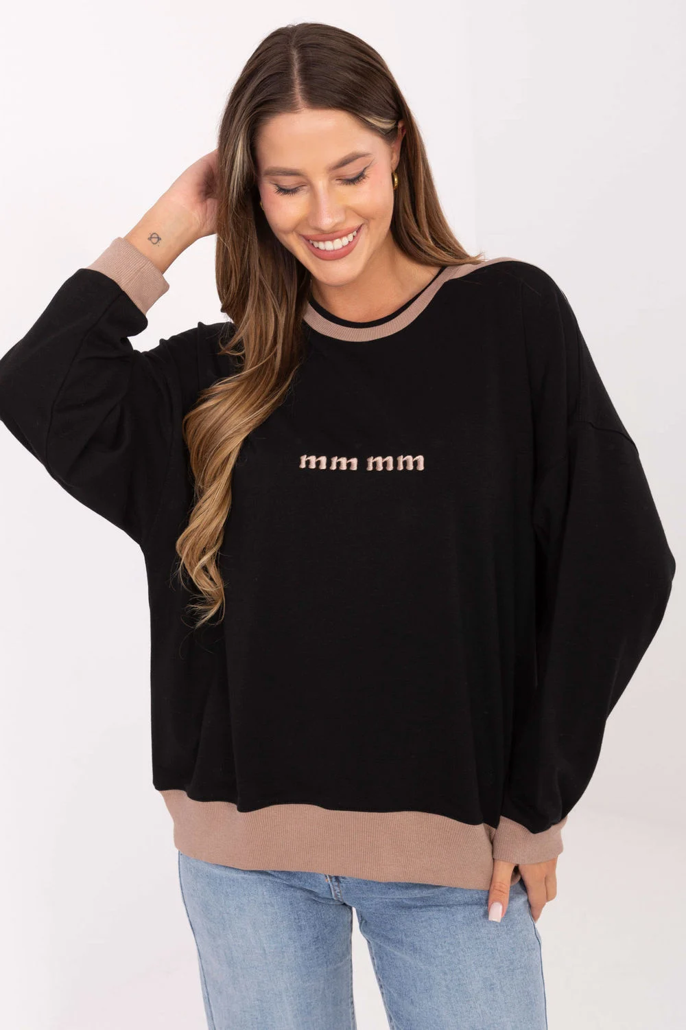 Sweatshirt noir