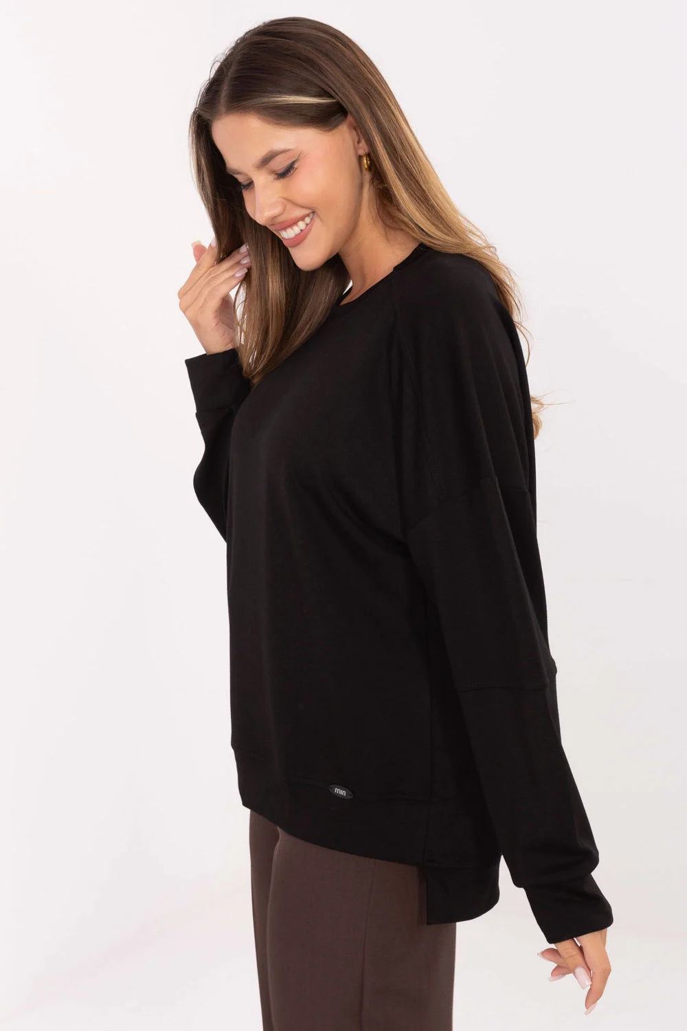 Sweatshirt noir – Image 2