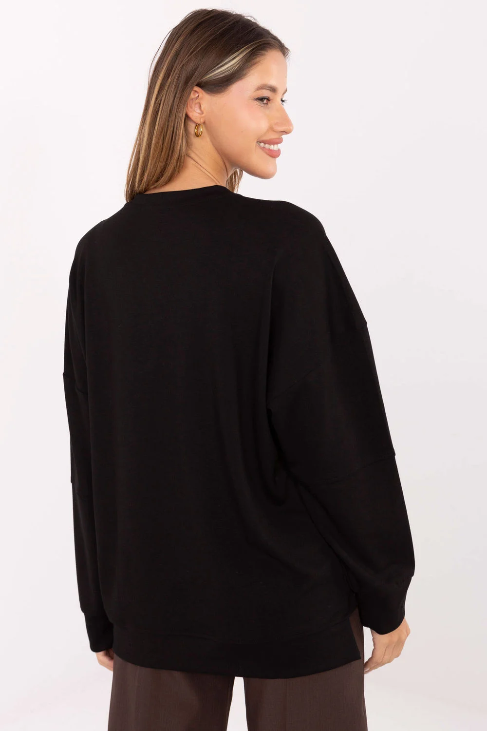 Sweatshirt noir – Image 3