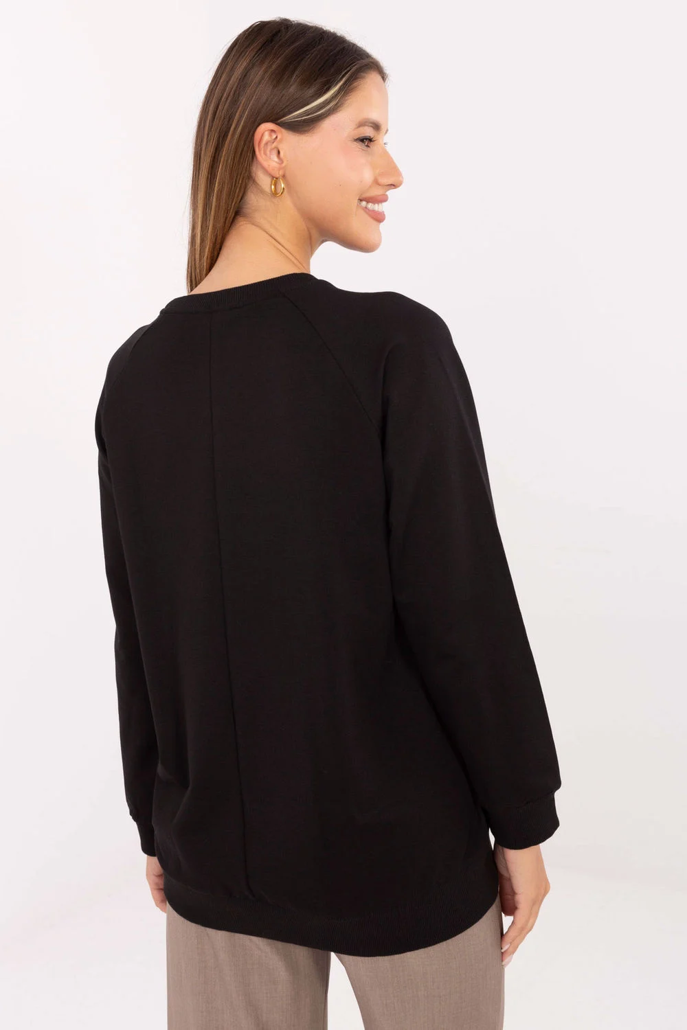 Sweatshirt noir – Image 3