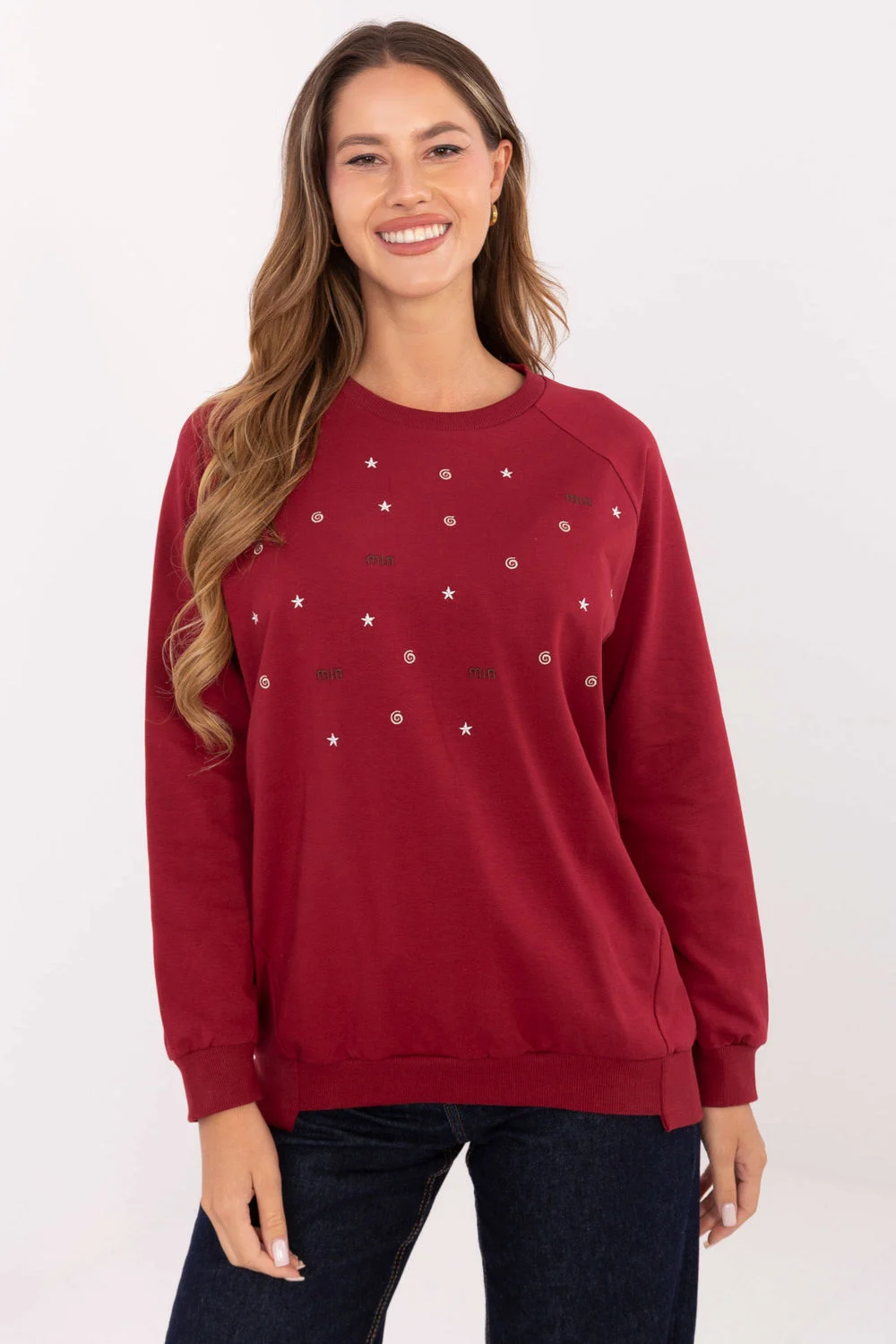 Sweatshirt rouge