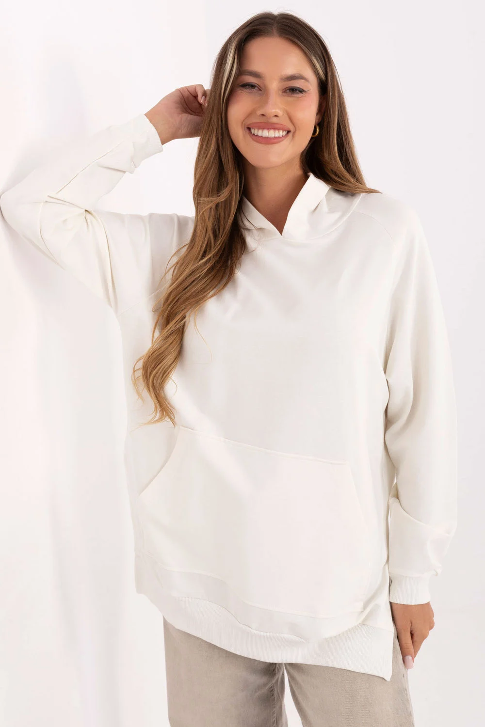 Sweatshirt beige