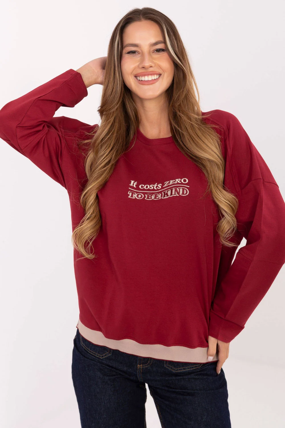 Sweatshirt rouge