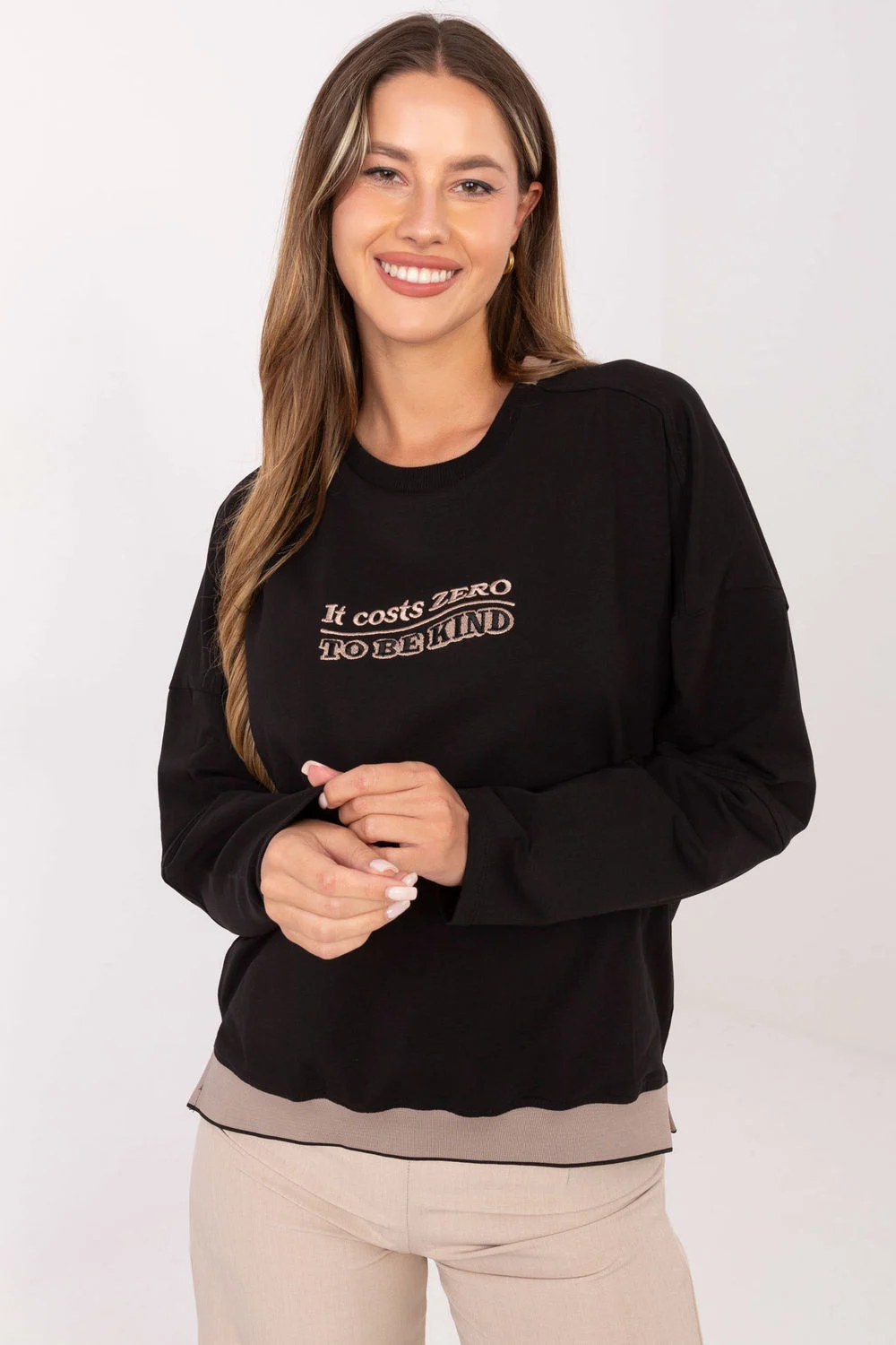 Sweatshirt noir