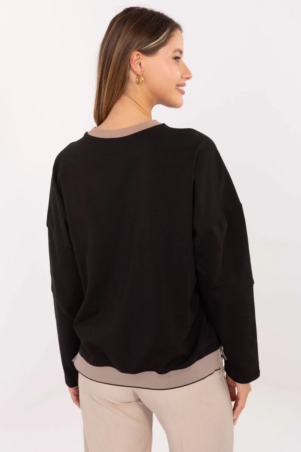 Sweatshirt noir – Image 3