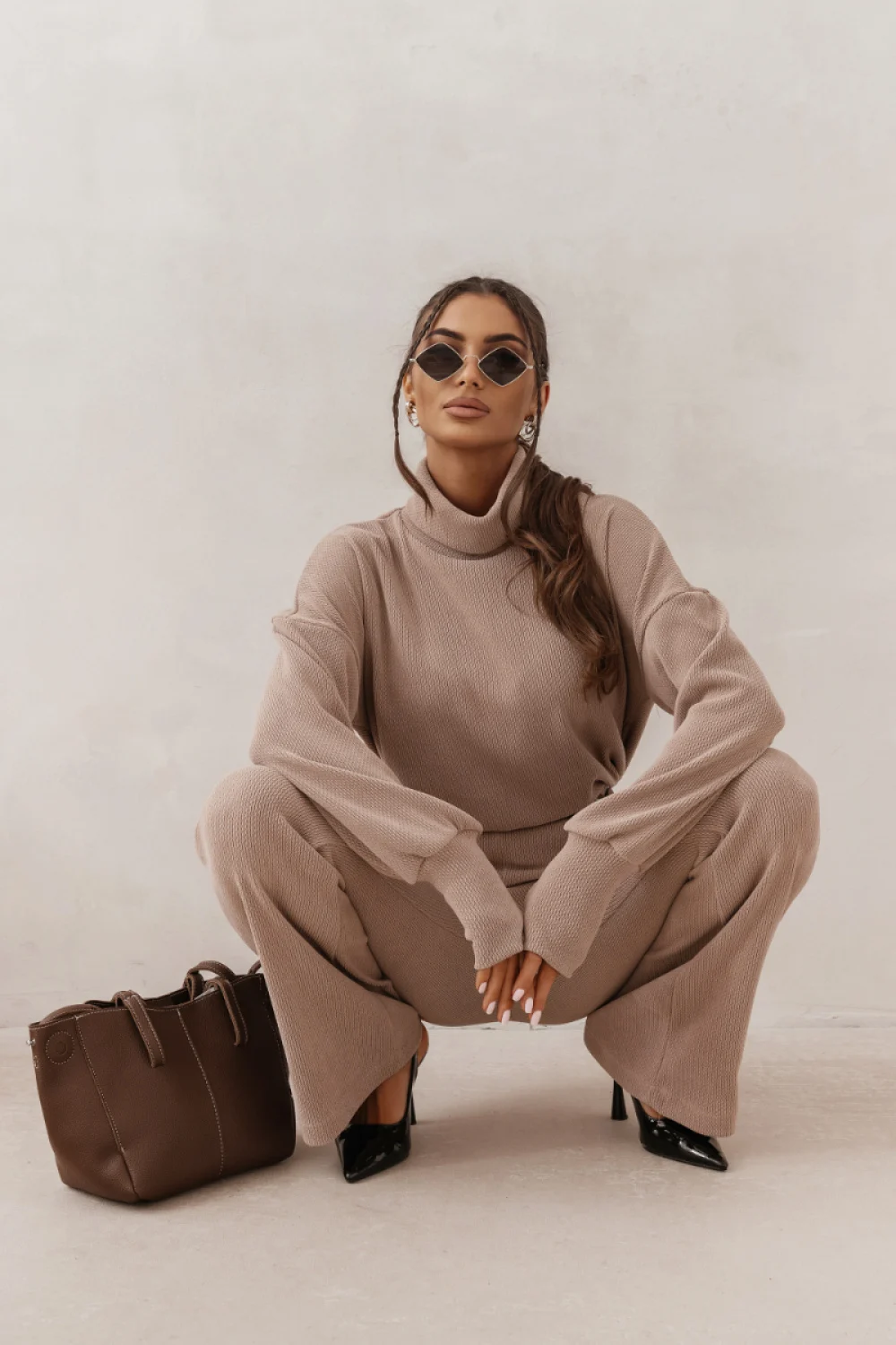 Ensemble beige