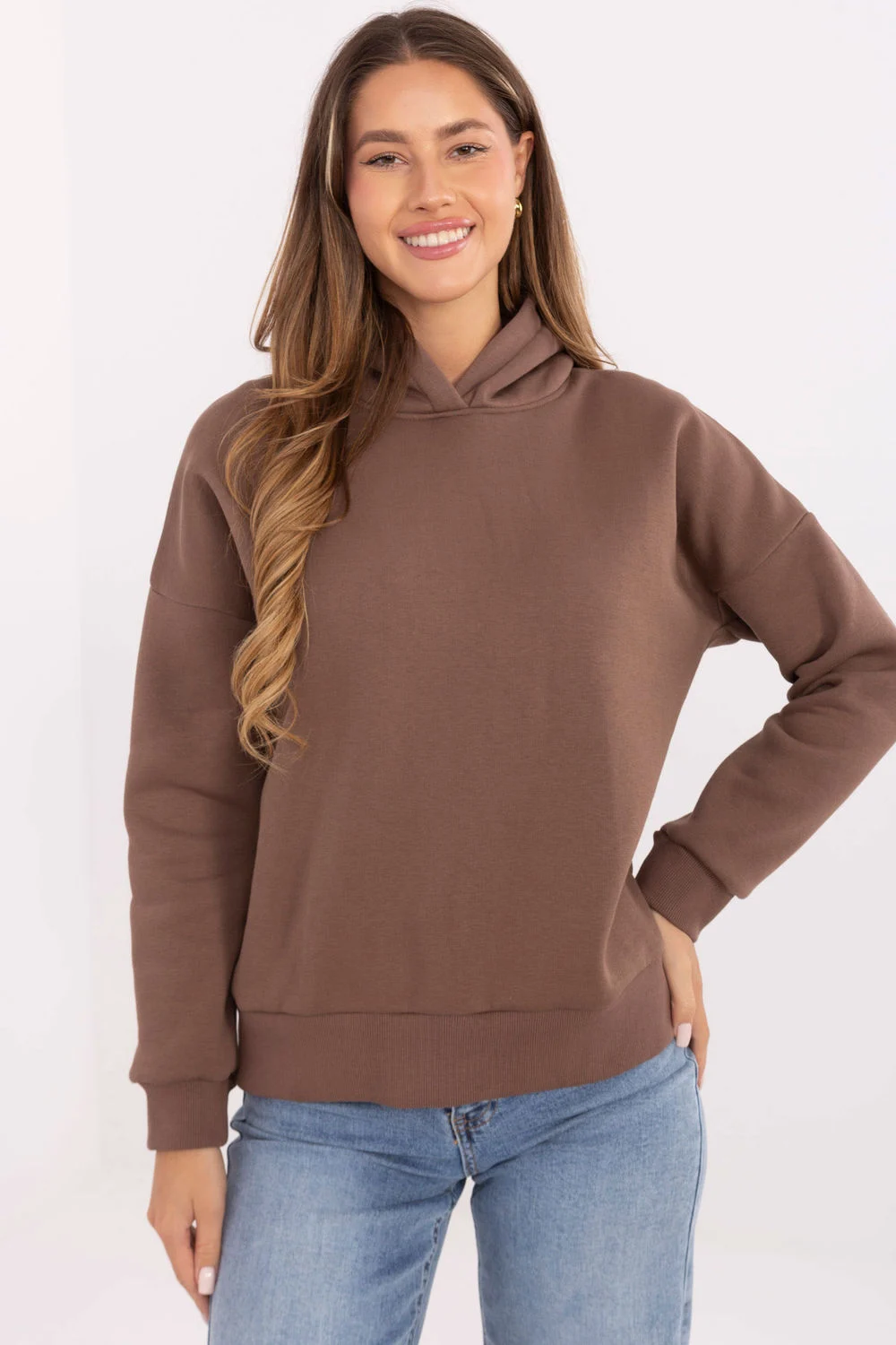 Sweatshirt brun