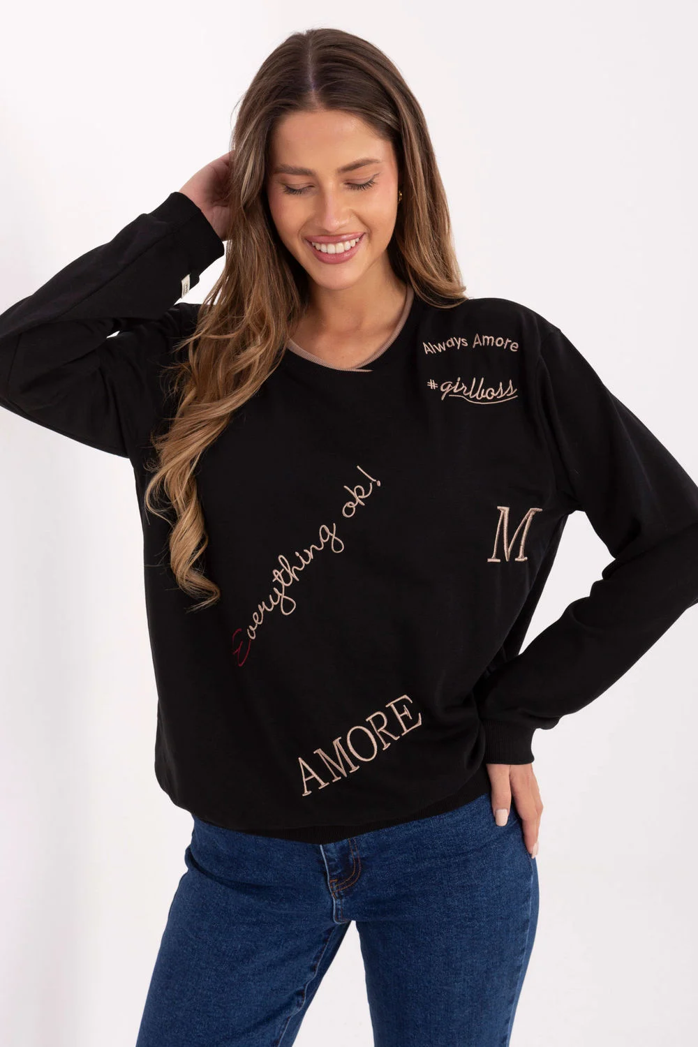 Sweatshirt noir