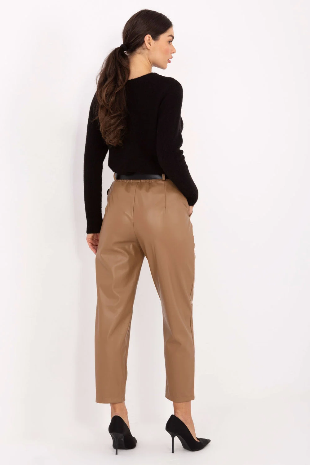 Pantalon femme brun – Image 3