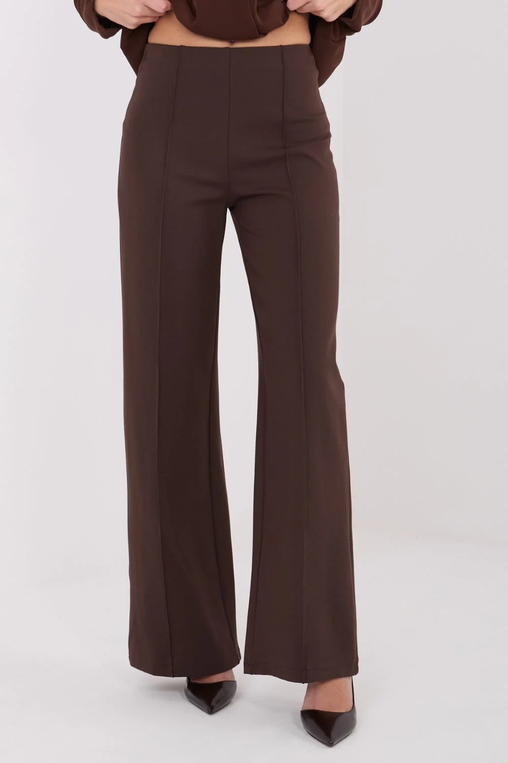 Pantalon femme brun – Image 4
