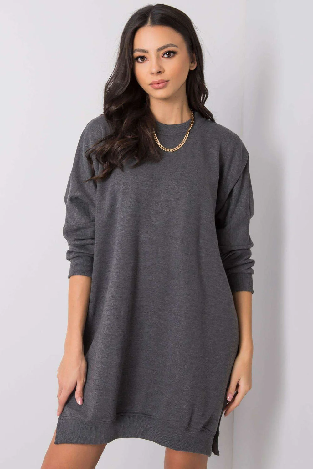 Robe de jour grise