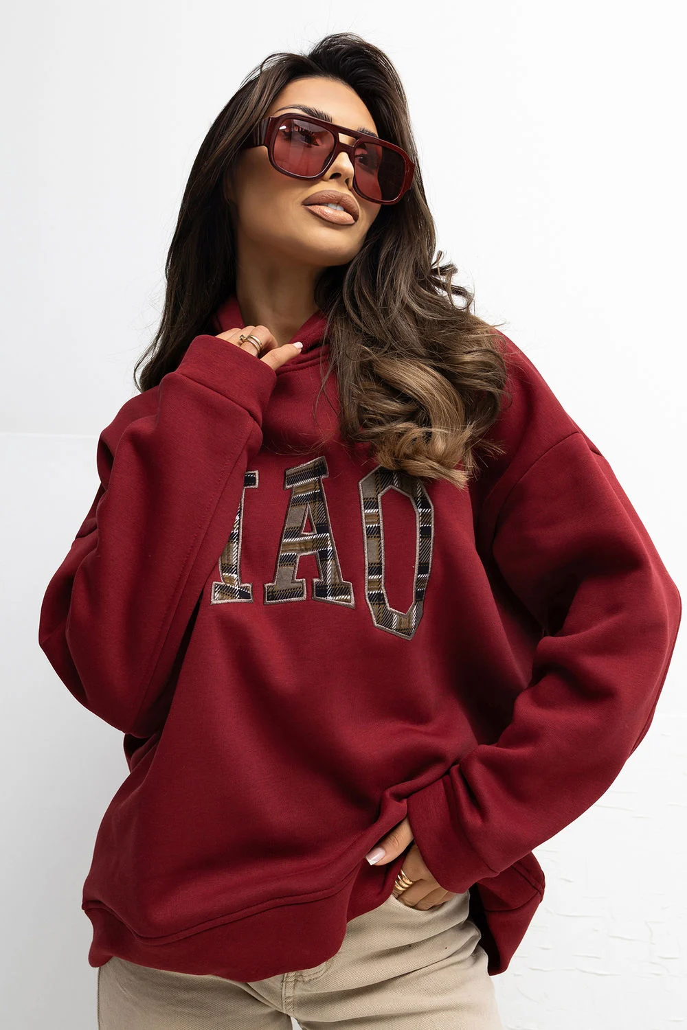 Sweatshirt rouge