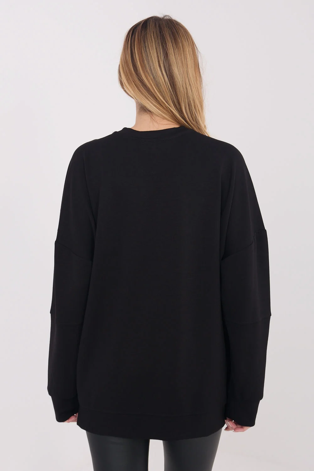 Sweatshirt noir – Image 3