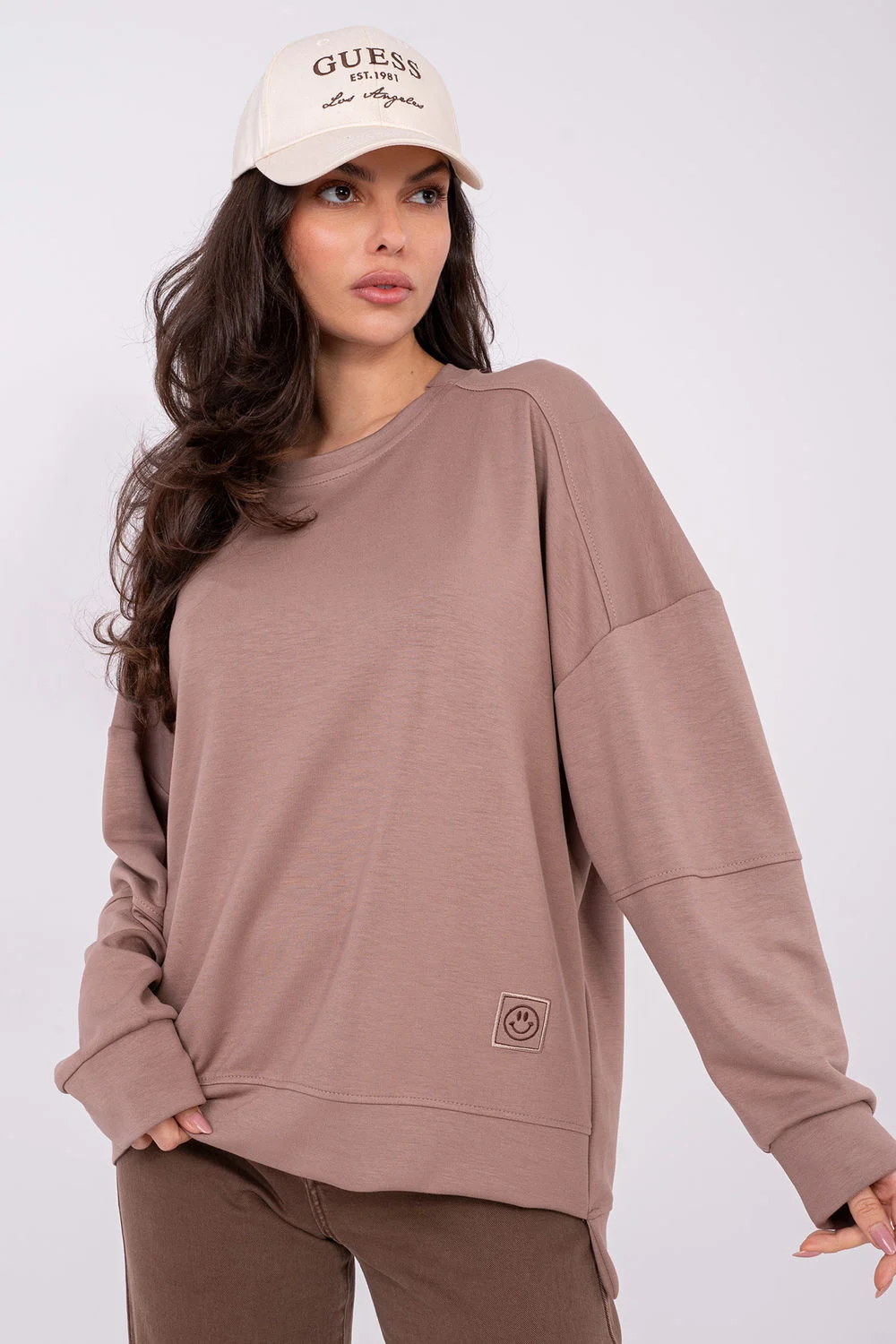 Sweatshirt beige