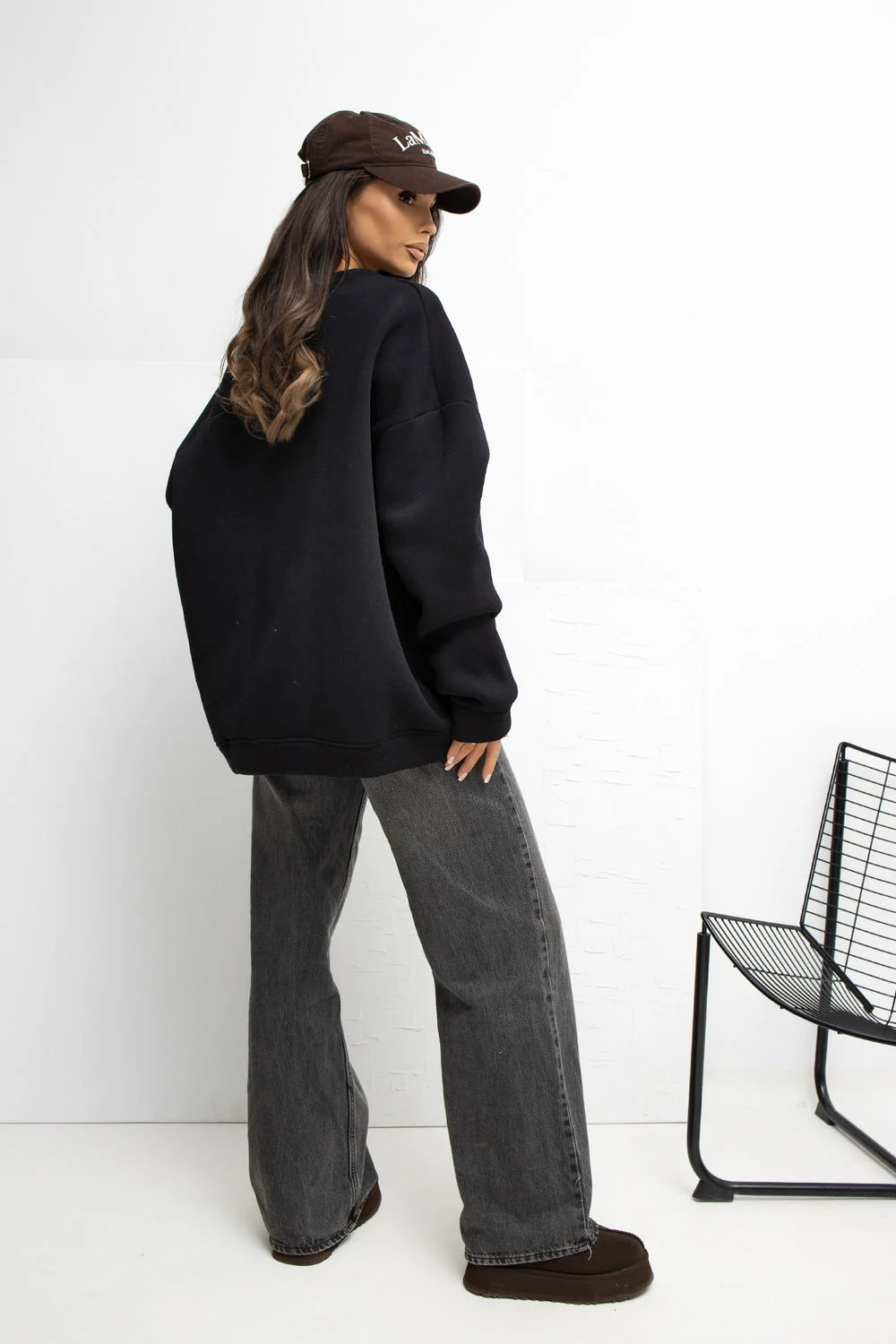 Sweatshirt noir – Image 3