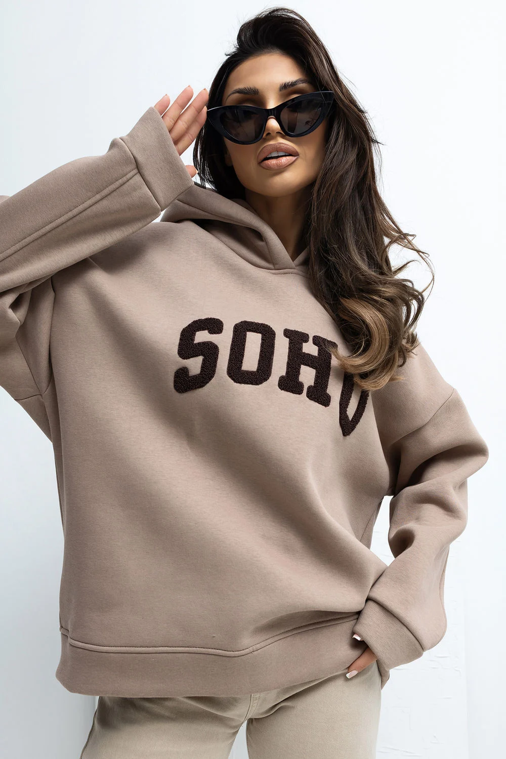 Sweatshirt beige