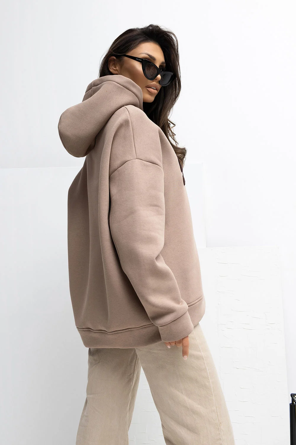 Sweatshirt beige – Image 3