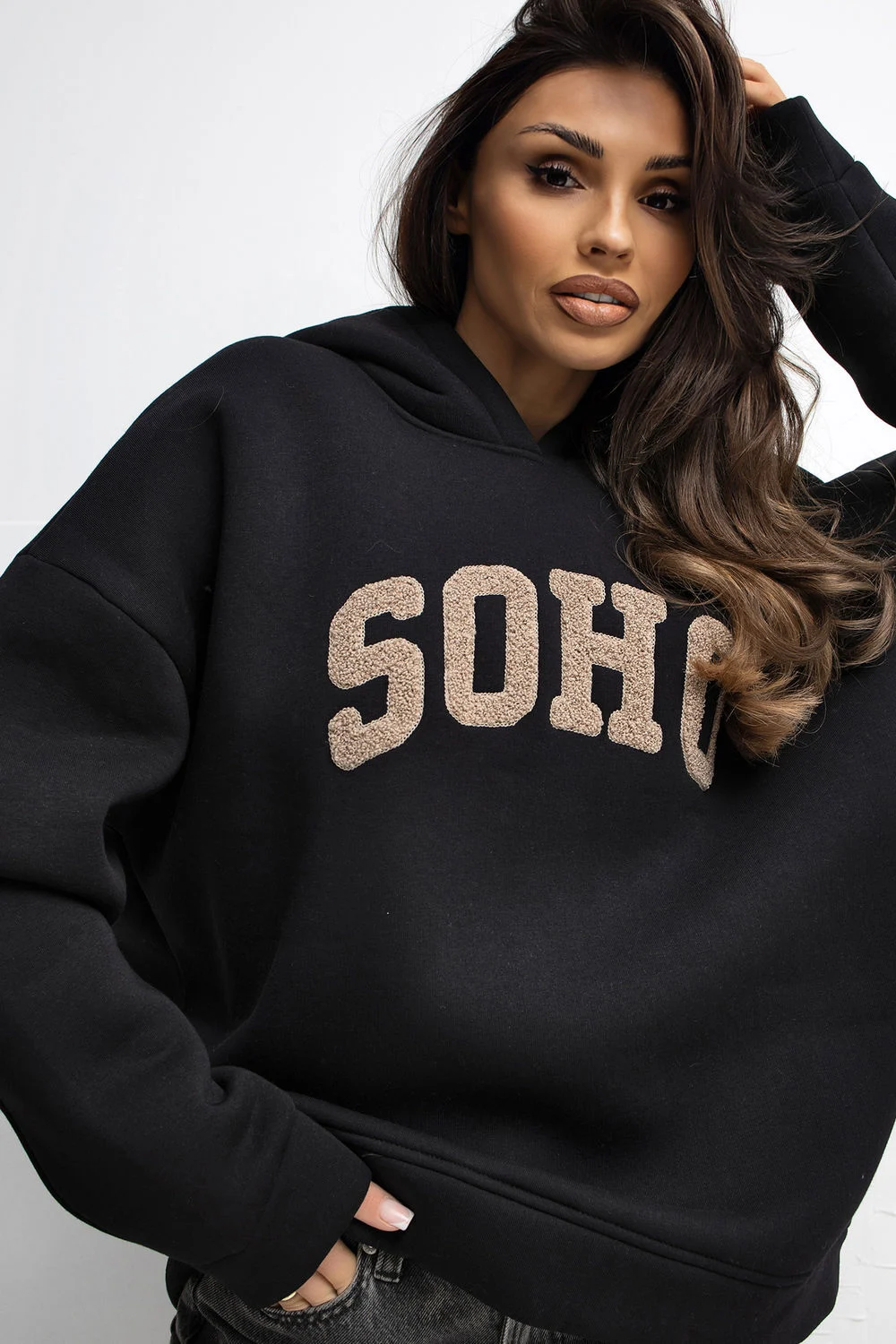 Sweatshirt noir – Image 4
