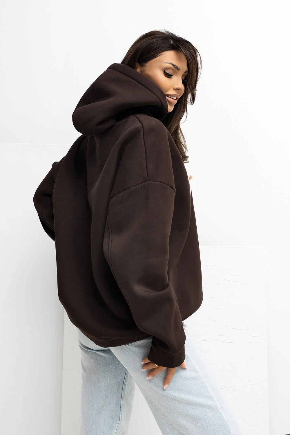 Sweatshirt brun – Image 3