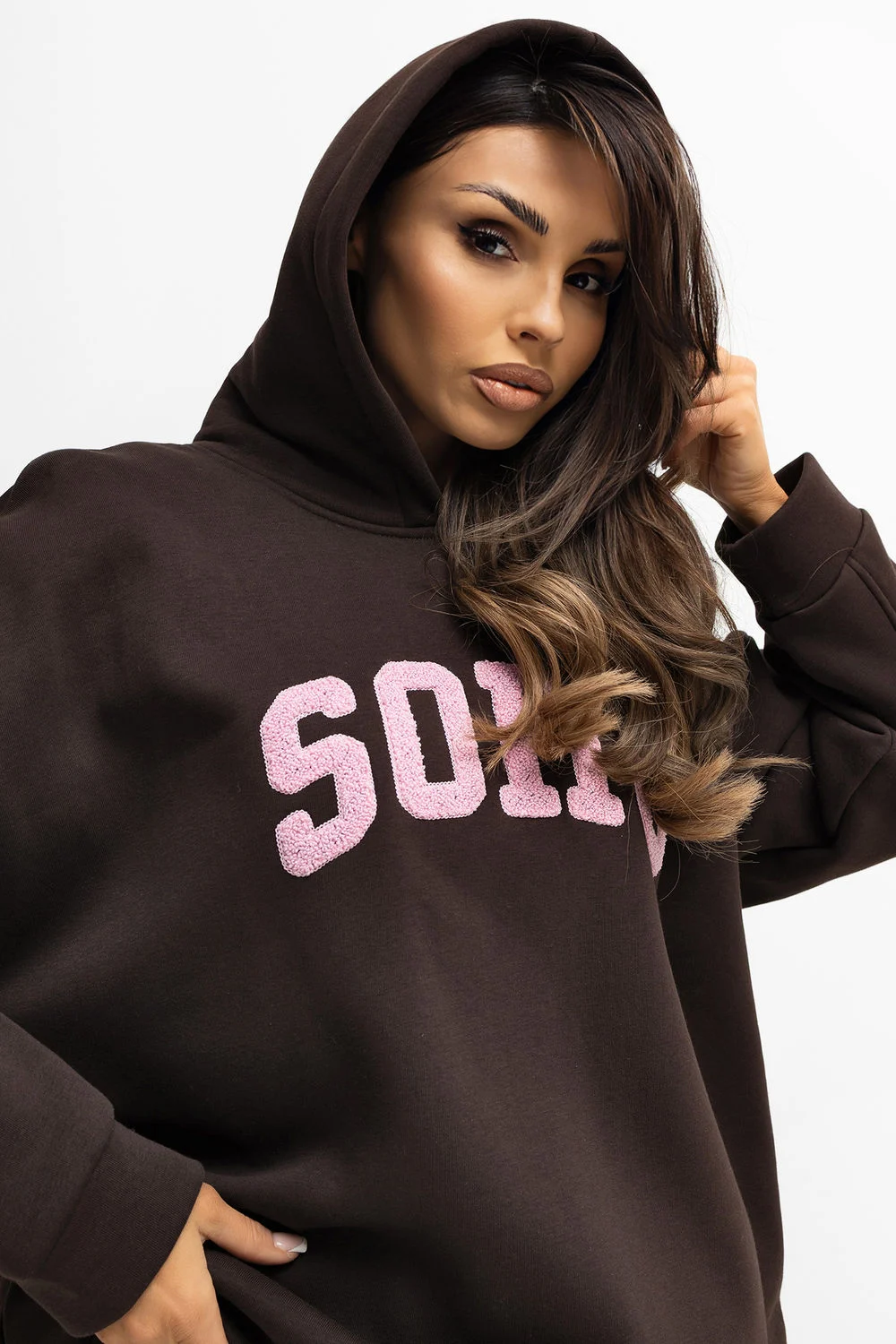 Sweatshirt brun – Image 4