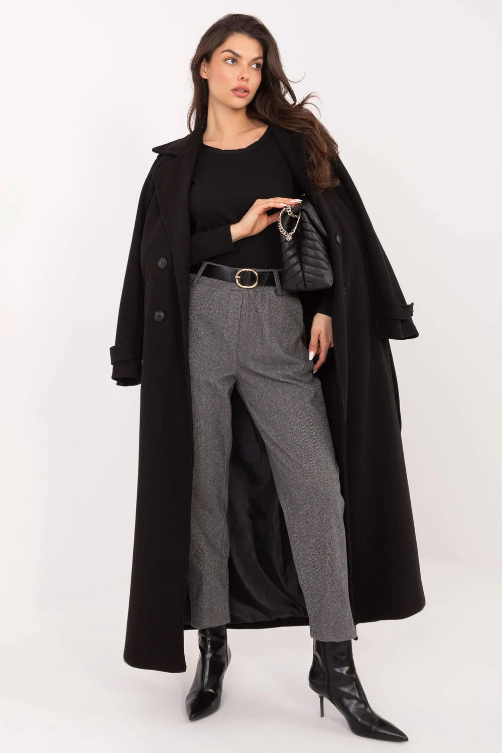 Pantalon femme gris – Image 2
