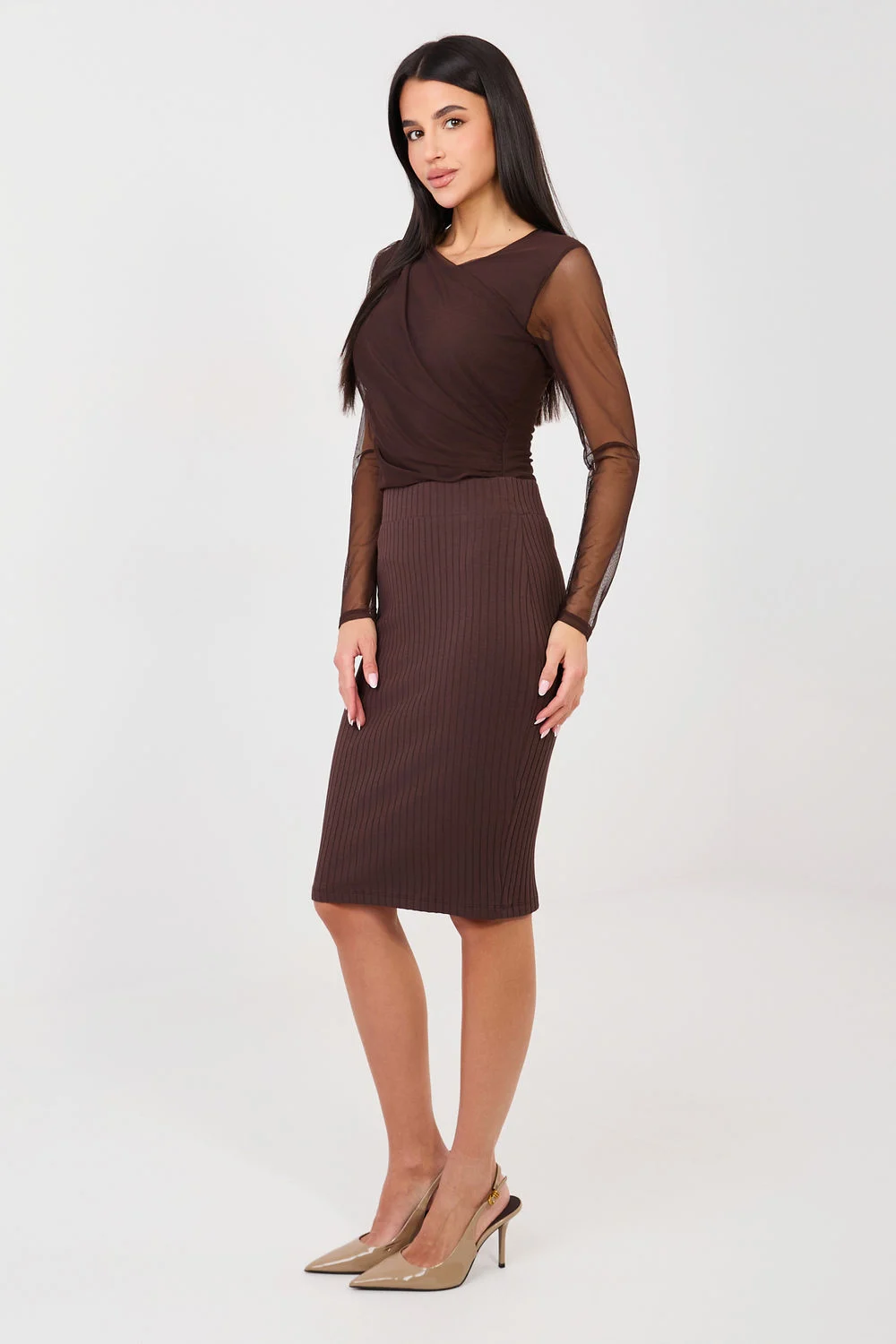Jupe brune – Image 3
