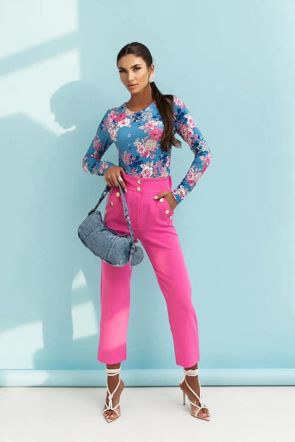 Pantalon femme rose – Image 2