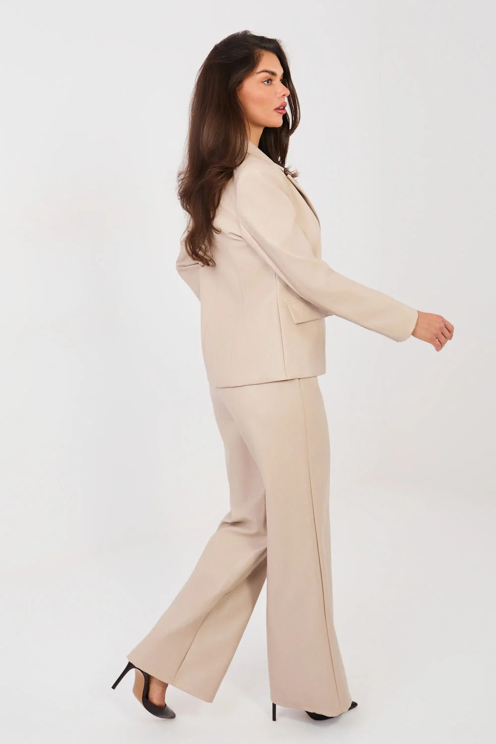 Pantalon femme beige – Image 2