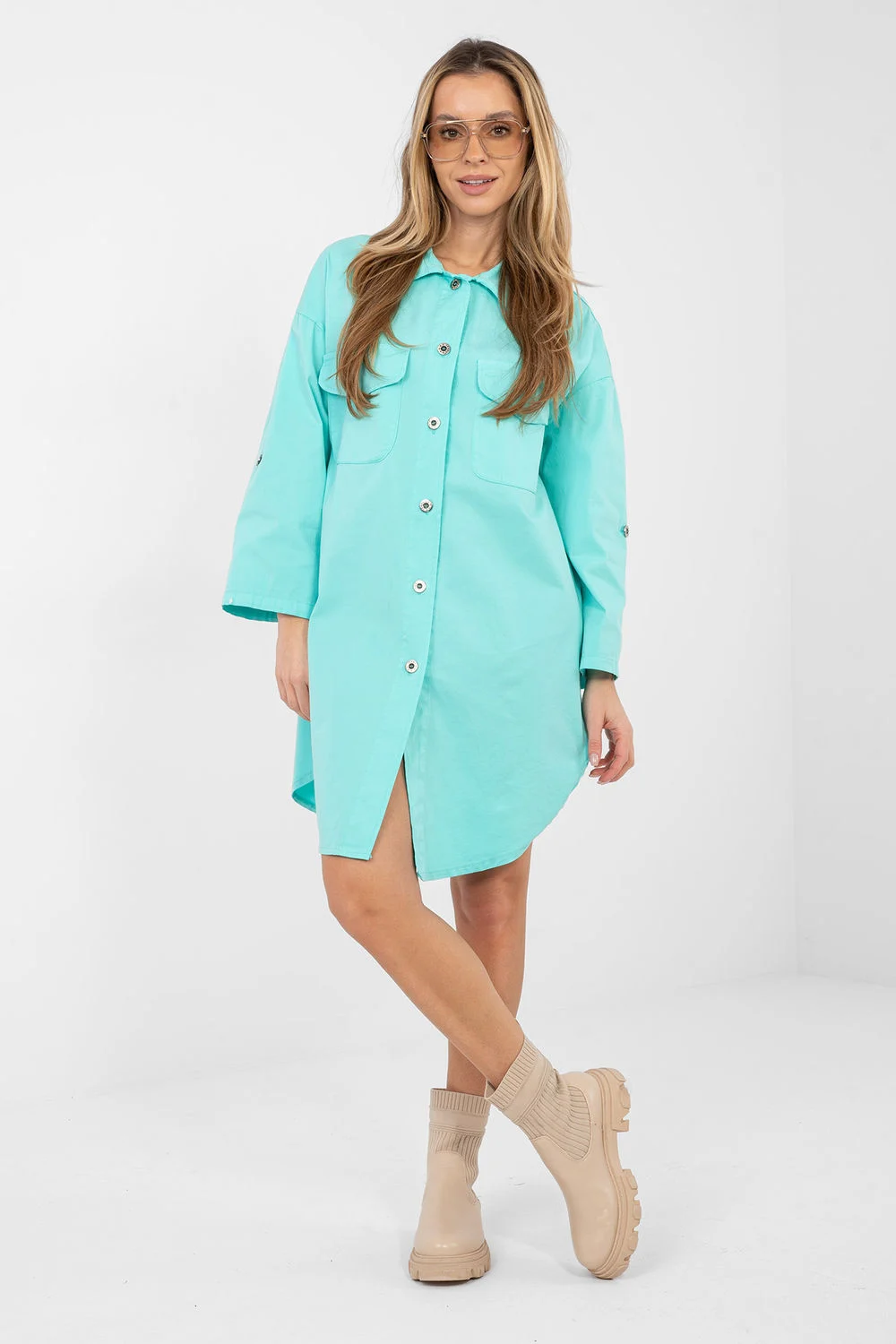 Robe de jour bleue – Image 2