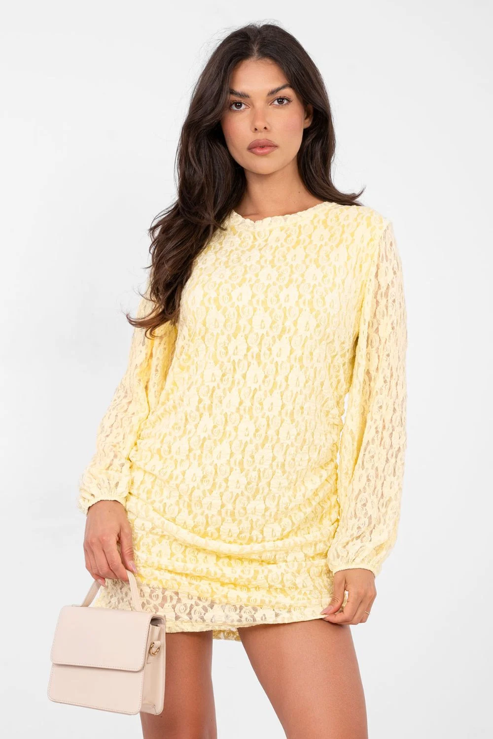 Robe courte jaune – Image 4