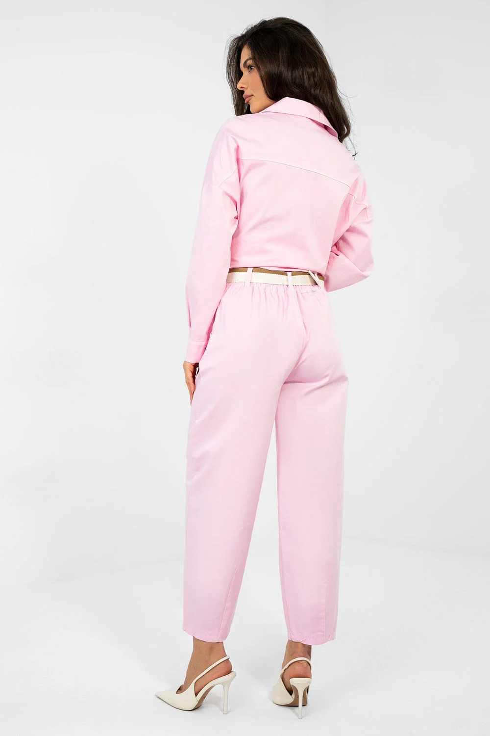 Pantalon femme rose – Image 3