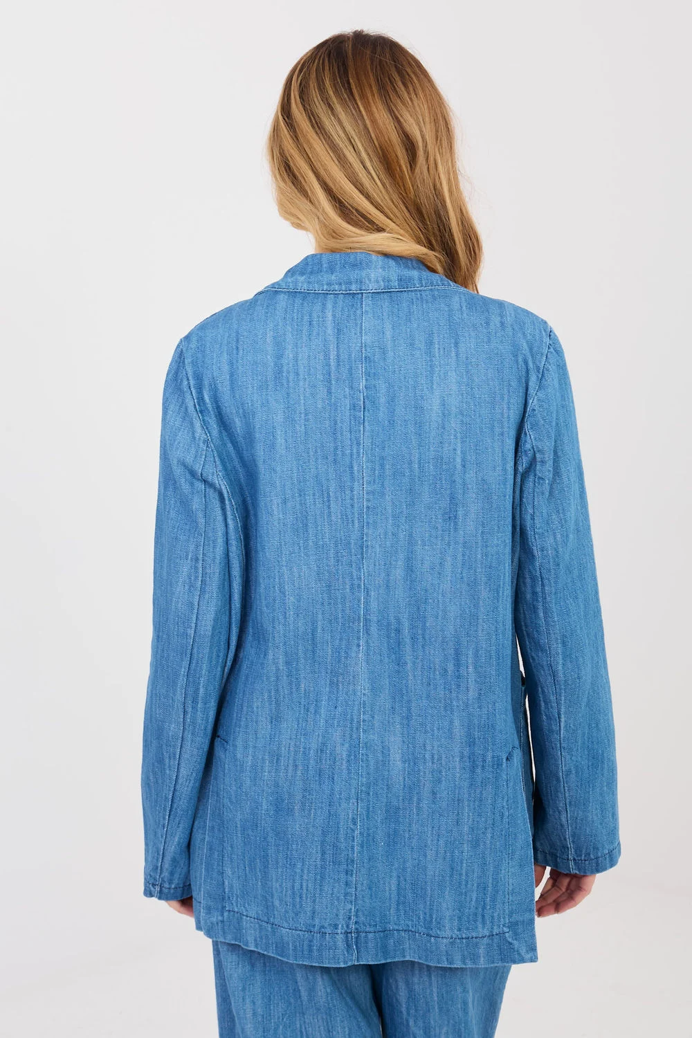 Rue Paris Veste de tailleur bleue