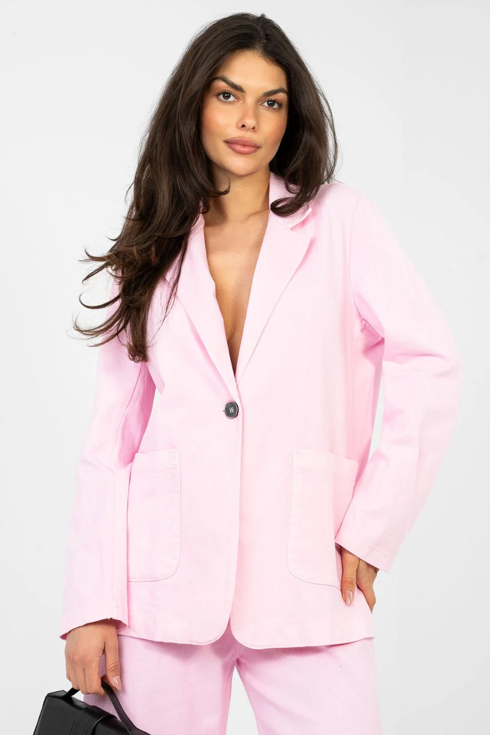Veste de tailleur rose – Image 4