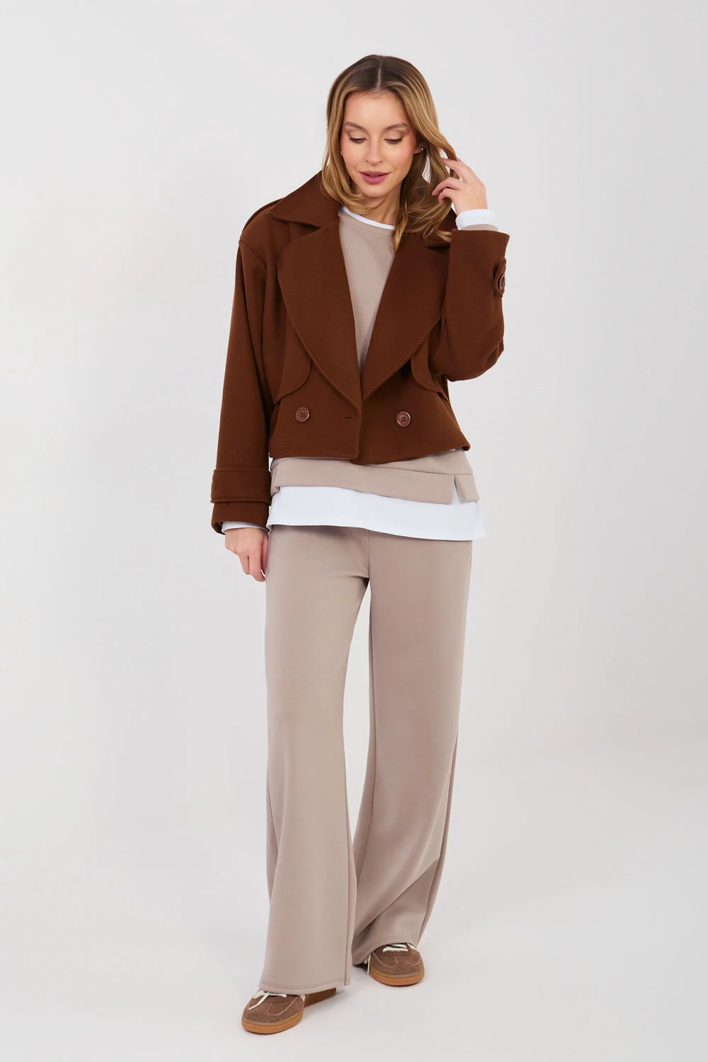 Ensemble beige